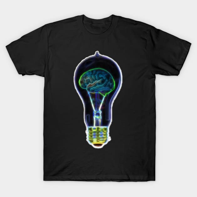 BrainPower 2 T-Shirt by Nitrowolf
